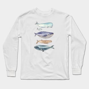 whales family Long Sleeve T-Shirt